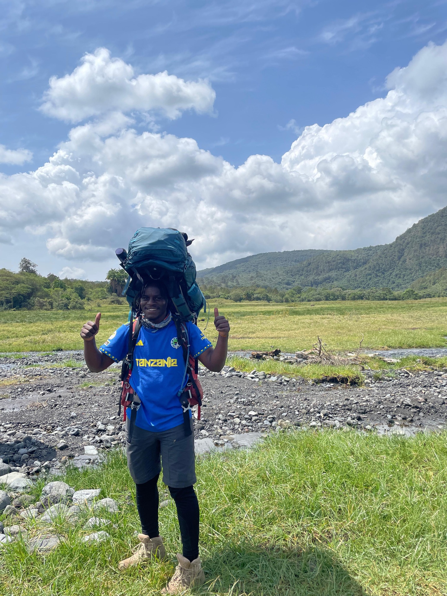 Sanga, owner and founder of KiliFortune Expeditions